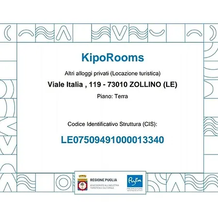 Casa de hóspedes Kiporooms Zollino